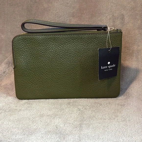 ♠️KATE SPADE♠️Enchanted Leila Medium L-Zip Wristlet/NWT - Picture 5 of 9
